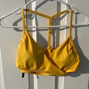 Pink sports bra/swim top